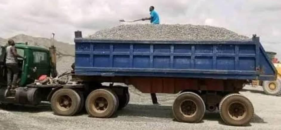 Planet Haulage truck on road